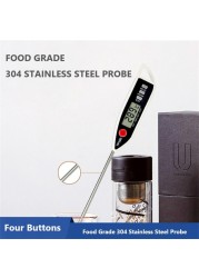 Kitchen Digital Thermometer Cooking Food Probe Kitchen BBQ Probe Water Milk Oil Liquid Oven Digital temaure Sensor Meter Tool