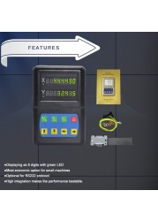 Ditron DL50 1Axis/2Axis/3Axis DRO Digital Readout with DRO Linear Glass Scale for Milling Machine Lathe Machine