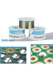 50g/100g Solder Welding Wire High Purity Low Fusion Spot 0.3/0.5/0.8/1/1.2mm Rosin Solder Wire Roll No Clean Tin BGA Soldering