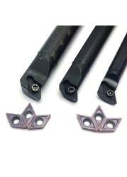 DCMT070204 UE6020 Carbide Inserts for S08K-SDUCR07 S10K-SDUCR07 S12M-SDUCR07 S14N S16Q-SDUCR07 Internal Turning Tool Holder