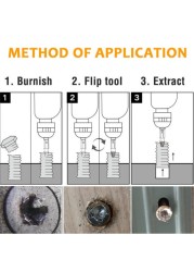 6pcs Damaged Screw Extractor Speed ​​Drill Bits Tool Set Bolt Break