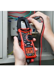 HABOTEST HT206 AC Digital Clamp Meter Multimeter Pinza amperimitica DC Multimeter RMS Meter High Accuracy NCV Ohm Tester