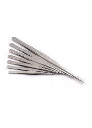 1pc Tweezers 12.5cm/14cm/16cm/18cm/20cm/25cm/30cm Stainless Steel Medical Dental Precision Long Straight Forceps Forceps