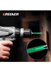 Greener Anti Slip Magnetic Impulse Head Cross High Hardness Hand Drill Bit Screw Electric Screwdriver Set 25 50 65 70 90 150mm PH2