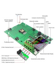 DIY PCB Board 4 Wire 1000W USB Electronic Tester Load Lithium 18650 Battery Capacity Monitor Discharge DC Power Supply Meter