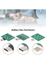 Micro USB Dock Flex Test Board for iPhone 11 xs x 6 7 8 Android Phone U2 Micro USB 8 Pin Type-C Battery Power Charging Dock Flex