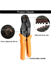 Dupont Terminals Crimping Tools SN-2 Pliers Set XH2.54 SM Plug Spring Clip for JST ZH1.5 2.0PH 2.5XH EH SM Boxed Connection Kit