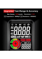 BSIDE Digital Multimeter DC DC Voltage Multimeter AC Voltage Multimeter Multimeter 9999 Counts NCV Hz Live Wire Tester