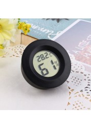 Digital Cigar Humidor Hygrometer New Round Face Thermometer