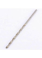 5pcs Extra Long HSS High Speed ​​Steel Drill Bit Set 2mm/3mm,3.5mm,4mm,5mm Bit Straight Shank Drill Bits for Electric Drills