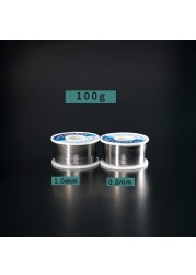 YIHUA 50g Soldering Tin Wire Tin Melt Rosin Core 0.4mm 0.6mm 0.8mm 1mm Soldering Wire Roll No Clean Flux 2.0%