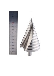 1pc Step Drill Bit 6-60mm 4-32mm Spiral Groove Wood Metal Hole Cutter HSS Round Shank Step Cone Drill Bit