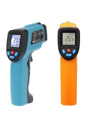 -50~550℃/-58~1022℃ Infrared Thermometer Laser Point Infrared Heat Gun GM550 Industrial Thermometer ℃/