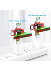 ATORCH 2 في 1 PD2.0 3.0 5V9V12V20V بروتوكول تهمة سريع الزناد شرك الفولتميتر كوالكوم QC3.0 كاشف جهد الزناد