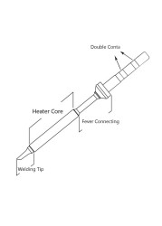 2020 Quicko TS100 Soldering Iron Tips Replacement Various Models of Electric Soldering Iron Tip Tip K KU I D24 BC2 C4 C1 JL02