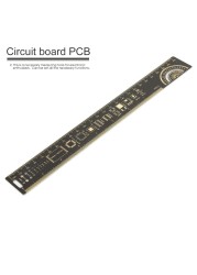 15cm 20cm 25cm Multifunction PCB Ruler Measure Tool Resistor Capacitor Chip IC SMD Diode Transistor Electronic Package Stock