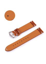 Genuine Leather Watchbands 18/19/20/21/22/24mm Watch Band Strap Steel Pin Buckle High Quality Business Wrist Strap Bracelet