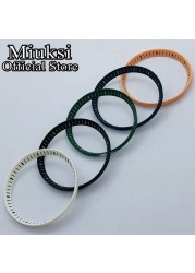 30.3mm chapter ring black blue green white orange watch case chapter ring