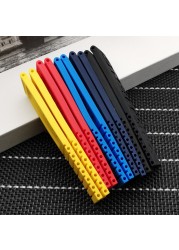 Silicone rubber watch band, 22mm, black, blue, red, yellow, stainless steel buckle for navitimer/avenger/Breitling strap