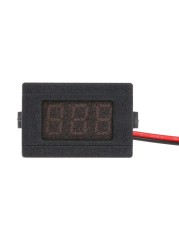 0.36 inch 0.36" digital voltmeter red green blue dc 0v-100v 3 lines 3 digits voltage meter led color display panel for arduino