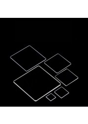 UV fluorescence detection quartz glass plate/multi-spot spec/customizable plate/rectangular