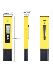 PH Meter 0.01 High Accuracy Water Quality Tester Water Quality Tester With 0-14 Gauge Set Suitable For Aquarium Swimming Pool