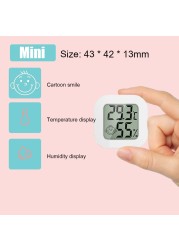 2 in 1 digital thermometer hygrometer mini temperature/home hygrometer wall hygrometer hygrometer for indoor outdoor