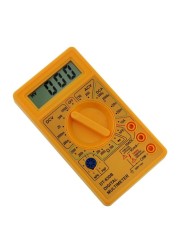 DT830 Digital Multimeter Voltmeter Ammeter Ohmmeter DC10V~1000V 10A AC 750V Voltage Tester Ammeter Test LCD Display