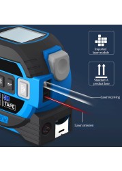 Waterproof Hunting Golf Range Finder With Slope Laser Rangefinder Measuring Tape Range Finder Electronic Roulette Range