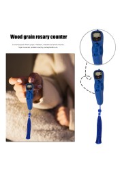 2038P Handheld Digital Beads Counter with Backlit Finger Game Game Manual Re-decompression Relaxation Tool for Meditation