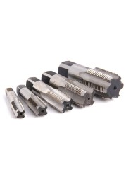 G1/8 1/4 3/8 1/2 3/4 HSS Taper Pipe Tap BSP Metal Screw Thread Cutting Tools Hand Tap Metal Screw Thread