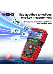 ANENG M107 Mini Digital Multimeter 4000 count Auto tester digital multimetre profesional testeur electrique multímetro test