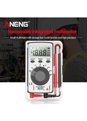 ANENG AN101 LCD Digital Pocket Multi Backlit AC/DC Automatic Portable Voltmeter Ammeter Ohm Tester