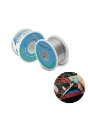 50g/100g RoHs Lead-Free Solder Wire 0.3/0.5/0.8/1/1.2mm Rosin Core for Electric Soldering Tin BGA Soldering Sn99.3Cu0.7