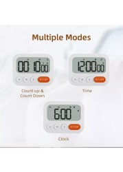 High Quality LED Digital Kitchen Countdown Timer Time Reminder for Cooking Stopwatch Shower Study