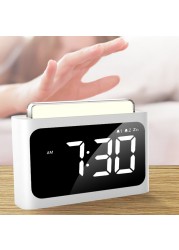 7 Color Changing Digital Night Light Table Alarm Clock Manual Countdown Timer Kids Time Management Kitchen Cooking Book