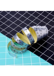 Dropshipping 151cm Self-adhesive Metric Tape Measure Ruler Vinyl for Sewing Machine Sticker