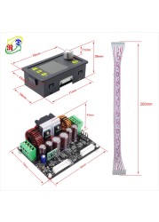 RD DPH5005 باك دفعة محول الجهد المستمر الحالي للبرمجة التحكم الرقمي امدادات الطاقة اللون LCD متعدد 50 فولت 5A