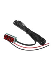 0.28" Digital Display Thermometer With NTC Metal Probe Temperature Sensor