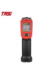 TASI TA605A/B/C Digital Infrared Thermometer Non-contact Termometro VA Color LCD Light Alarm Laser Positioning Thermometer