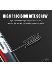 8 in 1 Multifunctional Bicycle Tire Repair Tool Kit Folding Multifunctional With Screwdriver Hexagon Wrench Cycling Equipment