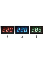 AC70v-500v Universal Precise Digital Display 2 Wire Decimal Measurement Professional Led Head Voltmeter Useful