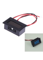 Digital DC 2.5/3-40V Voltmeter Auto Motorcycle Two Wire Voltage Meter