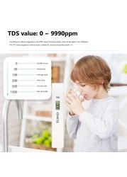 Digital Water Quality Tester TDS EC Meter Range Multifunctional Water Purity Thermometer Temperature PPM Tester Detection Monitor