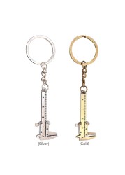 0-40mm Gauge Gauge Tools Zinc Alloy Vernier Caliper Keychain Multipurpose Measuring Tool Bag Handbag Trinket