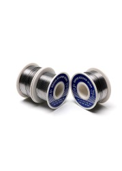 0.8mm 1.0mm 20g 50g 100g Soldering Tin Wire Tin Lead Melt Rosin Core Soldering Solder Wire Roll No Clean Flux 2.0%