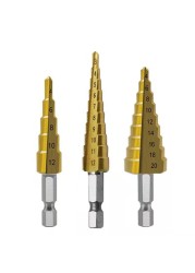 High Speed ​​Steel Drill Bit Professional Tools Hole Saw Sets Set Of Drills For Metal Woodworking Power Tools HSS Step Drill