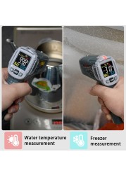 Non-contact thermometer laser thermometer gun digital infrared thermometer HABOTEST 550C thermometer thermometer C/F HT650