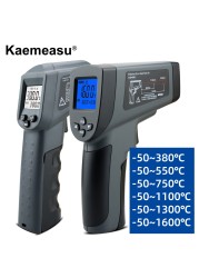 -50~1600C Infrared Thermometer LCD Display IR Digital Thermometer C/F Selection Surface Temperature Thermometer Thermometer