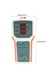 50LB لوحة كهروضوئية متعددة لوحة طاقة شمسية MPPT تستر السلطة متر مقياس التيار الكهربائي فتح الدائرة الجهد اختبار WS400A المتعدد